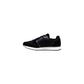 Black Polyamide Athletic Sneakers