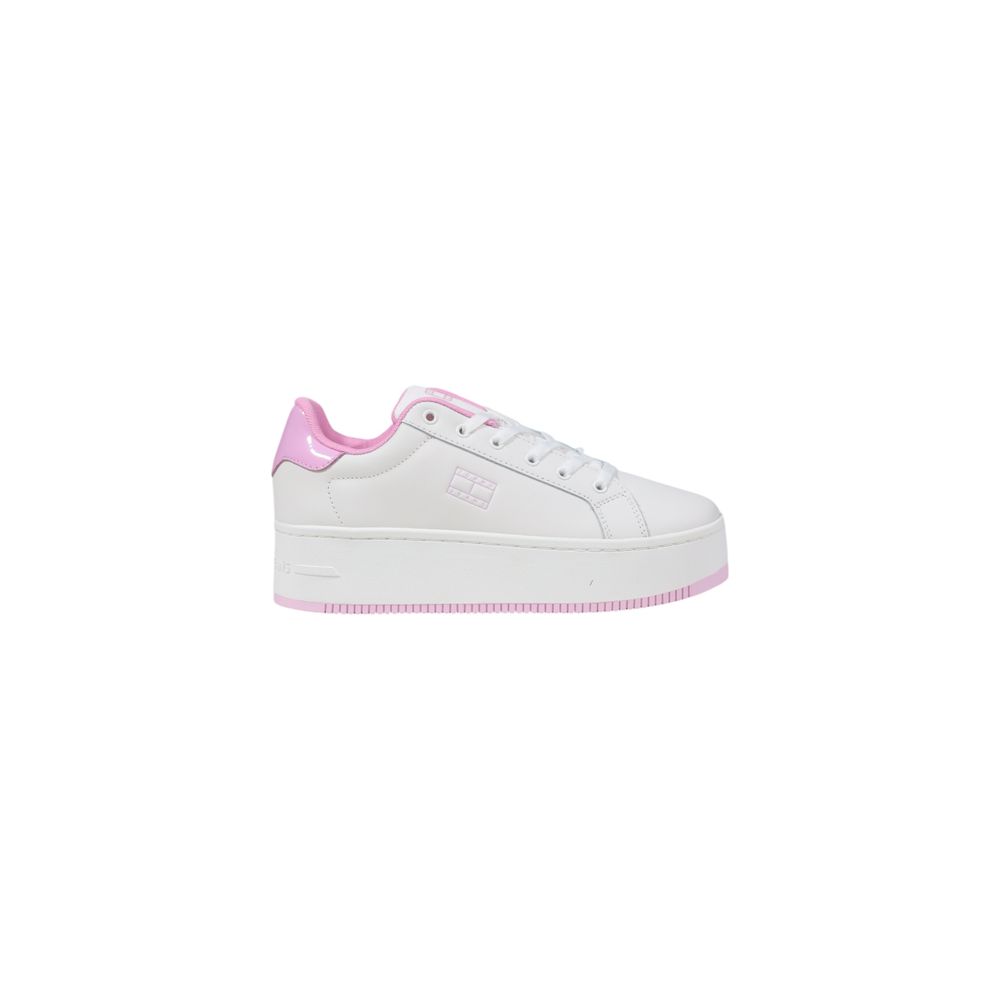 Multicolor Leather Platform Sneakers