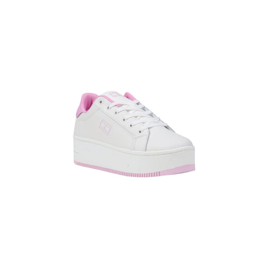 Multicolor Leather Platform Sneakers