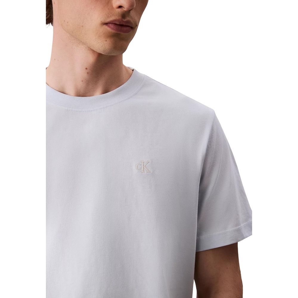 Blue Cotton T-Shirt