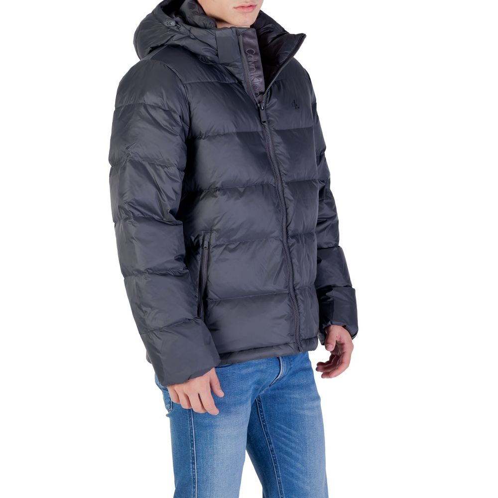 Gray Polyamide Coat