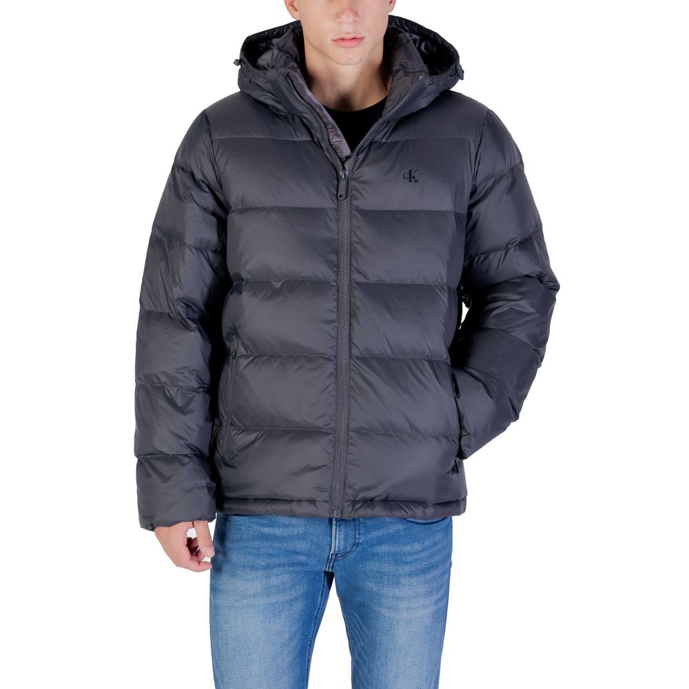 Gray Polyamide Coat