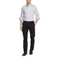 Black Recycled Cotton Casual Pants