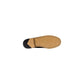 Black Leather Slip-On Loafers