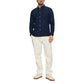 Blue Recycled Cotton Dress Shirt