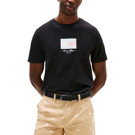 Black Recycled Cotton T-Shirt