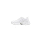 White Polyester Chunky Sneakers
