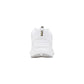 White Polyester Chunky Sneakers