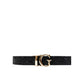 Bordeaux Polyester Thin Belt