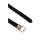 Bordeaux Polyester Thin Belt