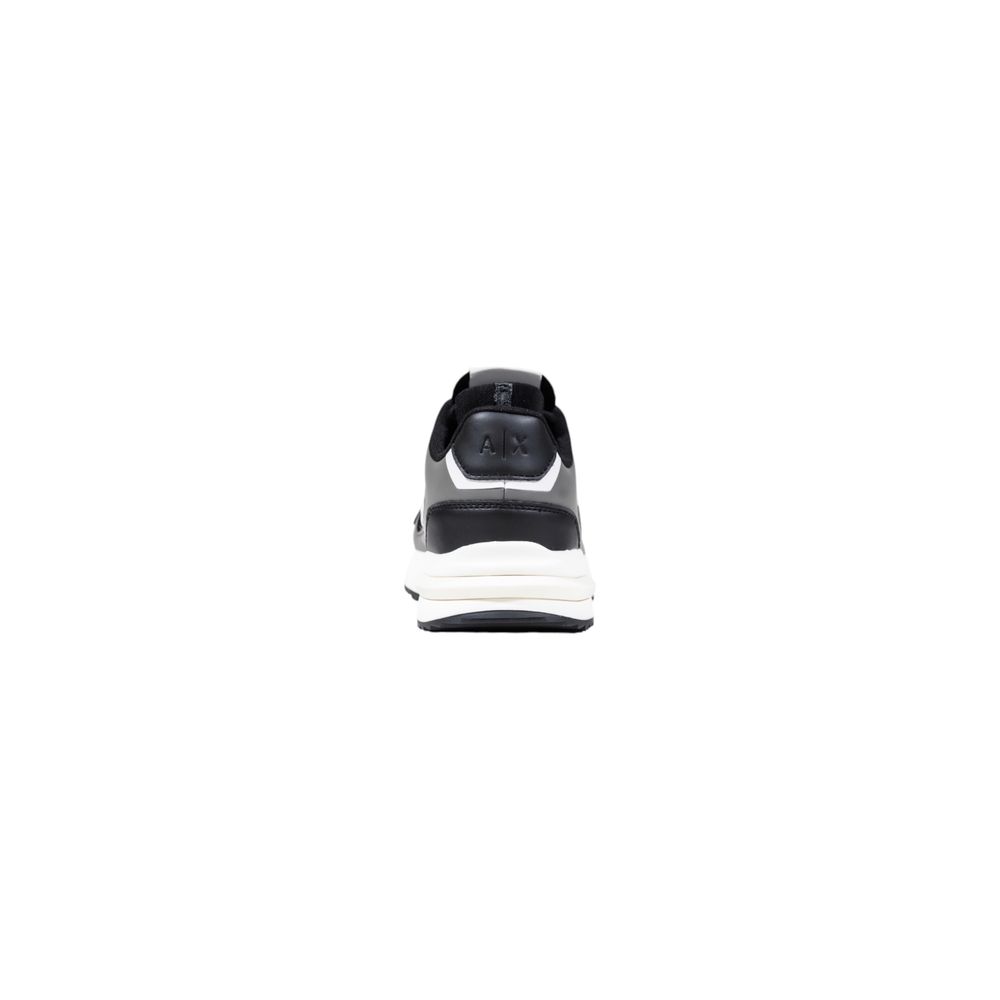 Bicolor Polyester Athletic Sneakers