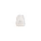 White Polyester Low Top Sneakers