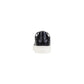 Black Polyester Low Top Sneakers