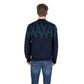 Black Marabou Sweatshirt