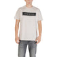 Beige Cotton T-Shirt