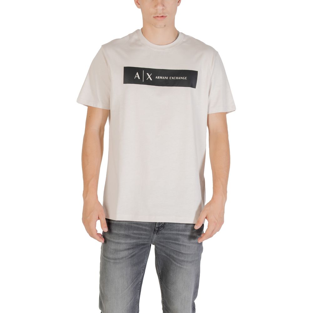 Beige Cotton T-Shirt