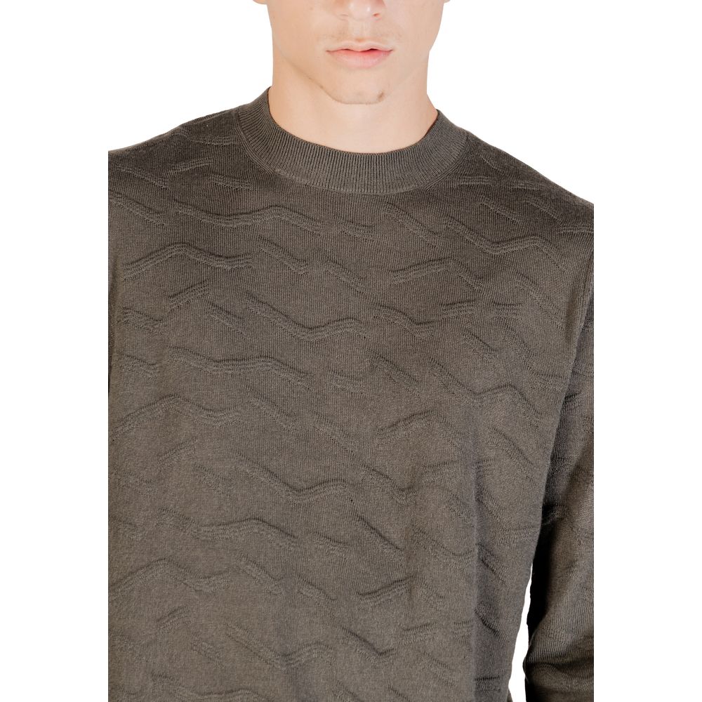 Green Marabou Sweatshirt
