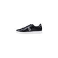 Black And White Leather Sneakers