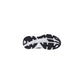 Black And White Polyester Athletic Sneakers