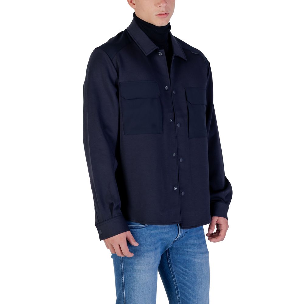Blue Cotton Shirt