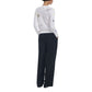 Cream Viscose Sweatshirt