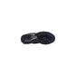 Black Suede Leather Athletic Sneakers