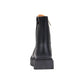 Black Polyethylene Lace-Up Boots