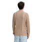Beige Recycled Cotton Sweatshirt