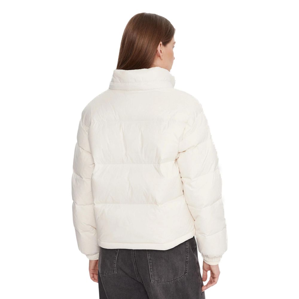Cream Polyamide Coat