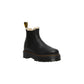 Black Leather Chelsea Boots
