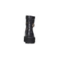 Black Leather Lace-Up Boots