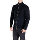 Black Marabou Sweatshirt