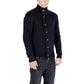 Black Marabou Sweatshirt