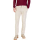 Beige Cotton Pants