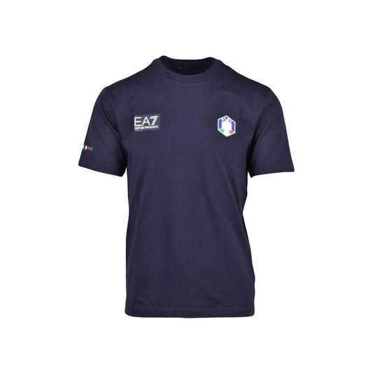 Blue Cotton T-Shirt