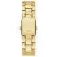 Gold Stainless Steel Dress Watch