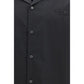 Black Cotton Shortsleeve Shirt