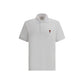 White Cotton Polo Shirt