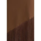Brown Polyester Casual Dress
