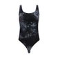 Black Cotton Bodysuit
