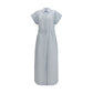 Blue Copper Long Dress