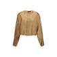 Beige Lycra Blouse