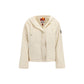 Beige Polyamide Shell Jacket