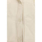Beige Polyamide Shell Jacket