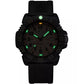 Black Resin Sport Watch