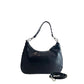Black Polyurethane Women Shoulder Bag
