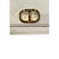 Beige PU Women Crossbody Bag