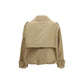 Beige Cotton Trench Coat