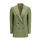 Bicolor Linen Blazer