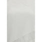 White Cotton Sleeveles T-Shirt
